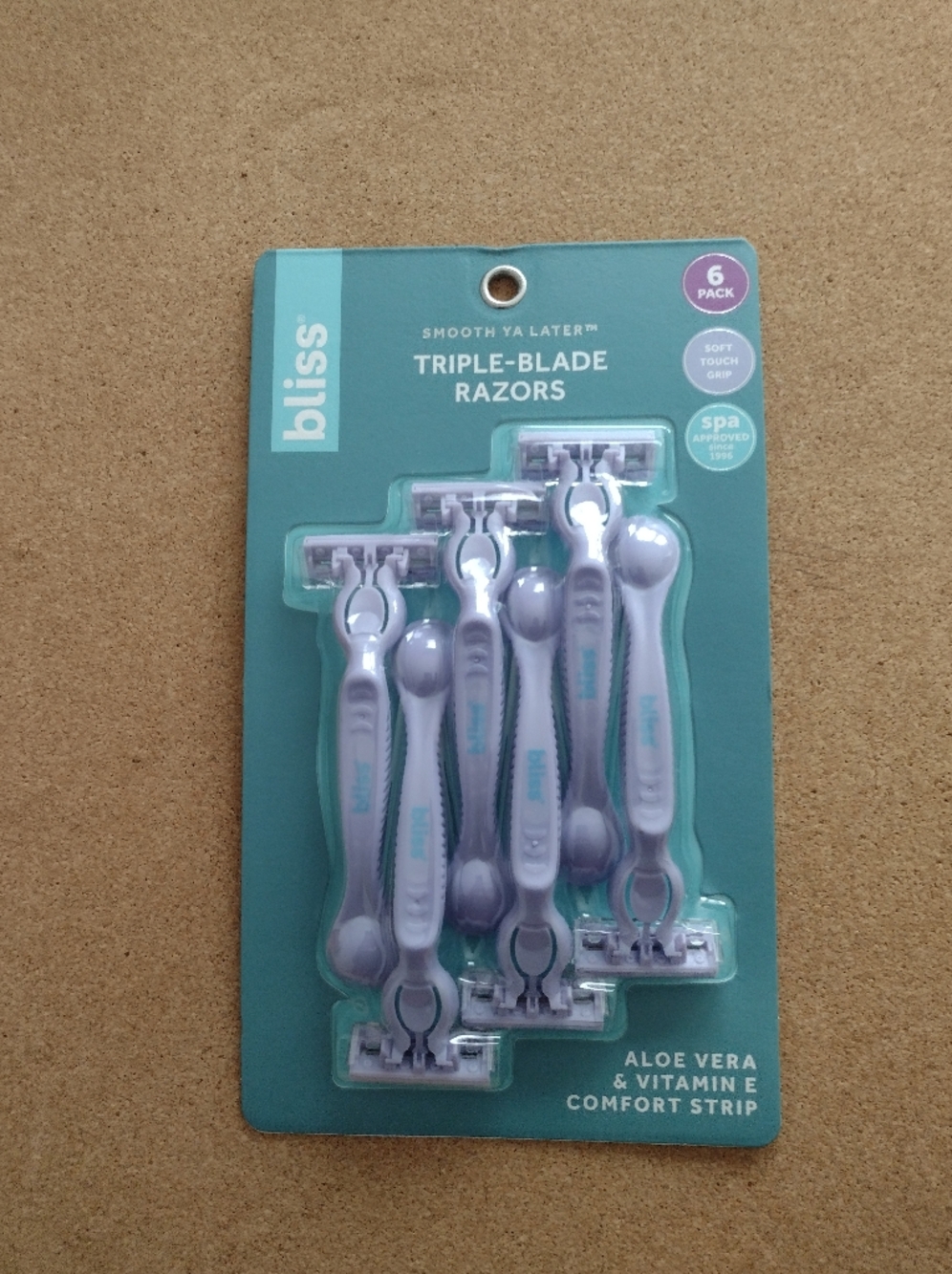 Bliss Smooth Ya Later Triple Blade Razors 6 pack